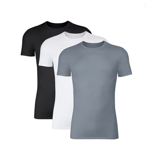 Hanes Originals SuperSoft Crewneck Short Sleeve T-Shirts 2, 3-Packs Size M - Picture 3 of 11